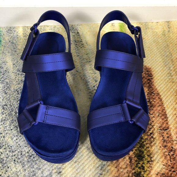 Call It Spring Shoes - Call It Spring Piersien Blue Platform Flatforms